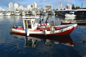 boat at the fishing port