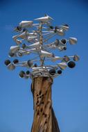 Windspiel Sculpture Metal