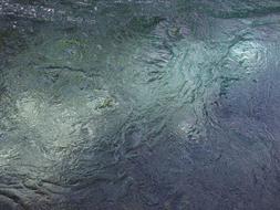 Wavy Big Water Surface Crystal Clear Cold