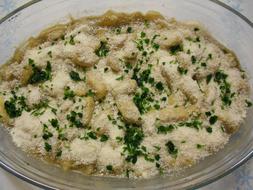 Potato Gnocchi Cheese Gratin