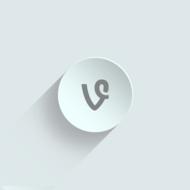 icon on a white plate