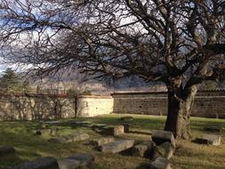 Old Walls Monasteries Partly