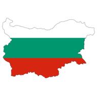 Bulgaria Map Flag Land Country White Green Fed Flag