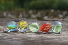 Marbles Glaskugeln Colorful
