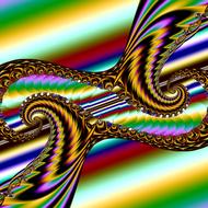 beautiful abstract picture in color