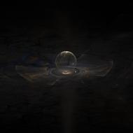 Fractal Orb Abstract Futuristic Mystery Ball