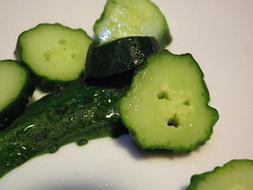tasty healthy cucumber