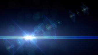 ray of light in the night