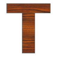 letter wood alphabet graphic t