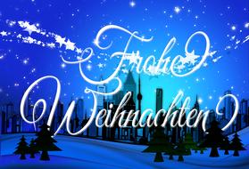 Christmas winter card