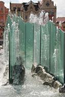 gorgeous fountain outside