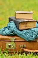 Luggage Leather Suitcase Old