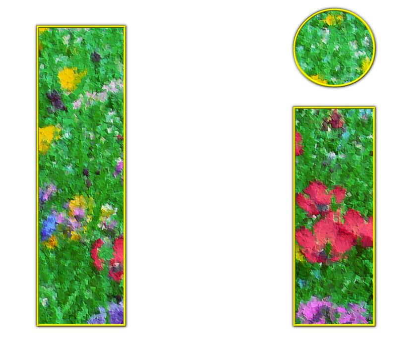 letter alphabet font spring meadow