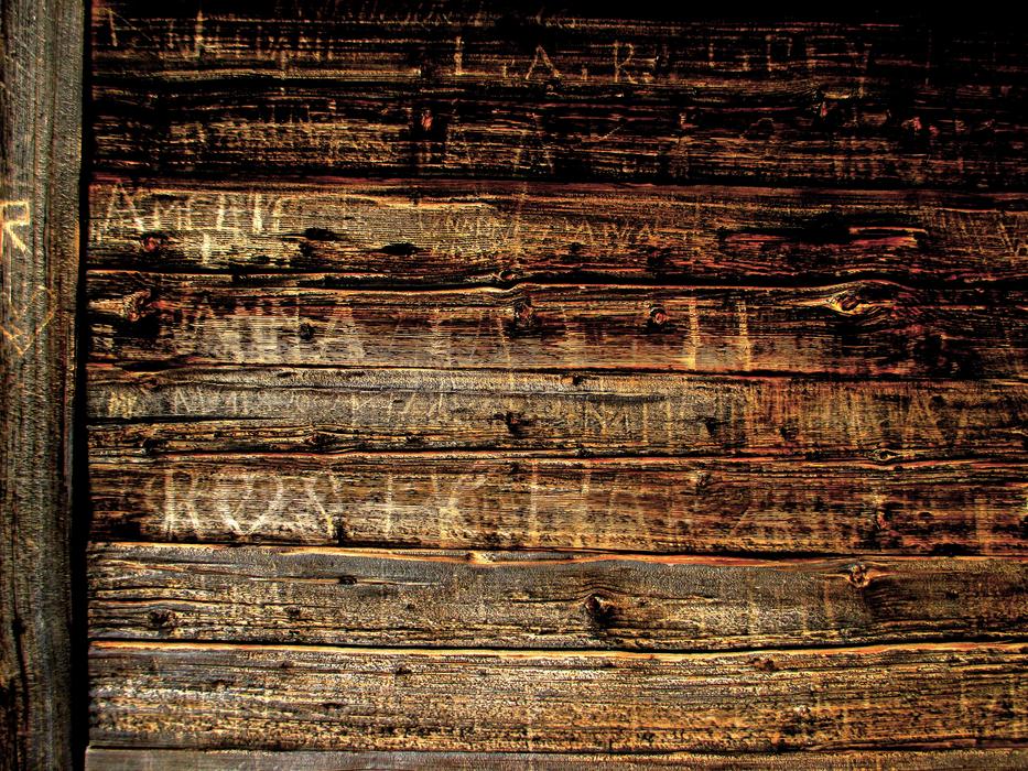 Wood Wooden Wall Hut