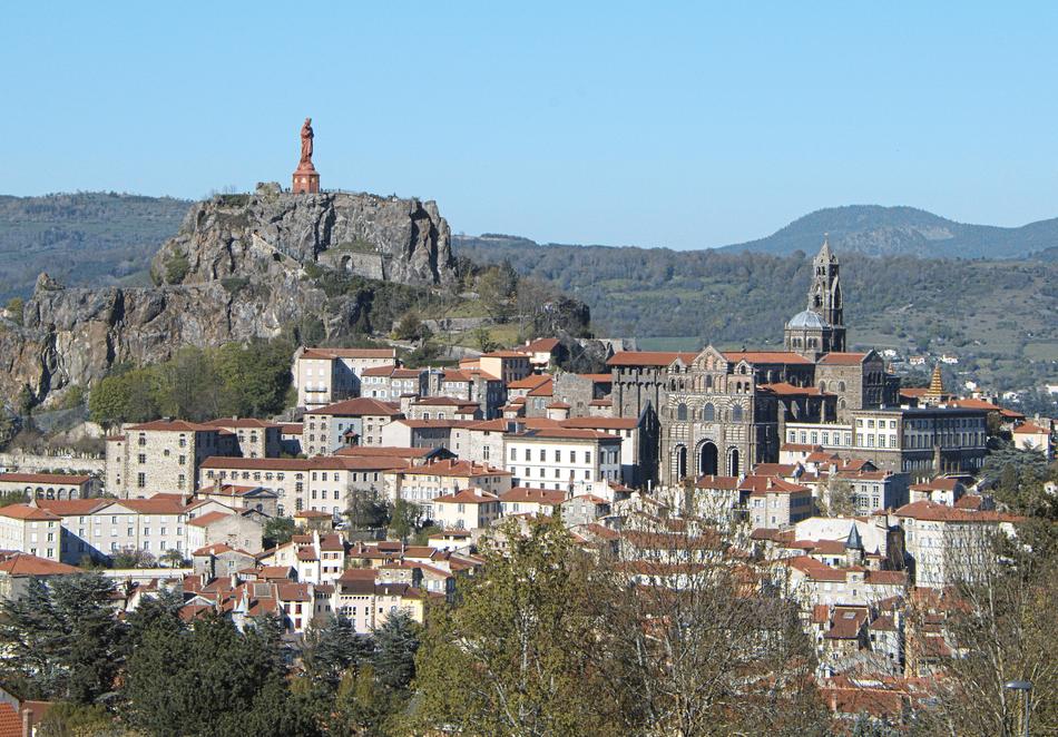 The Puy In Velay Auvergne Panorama