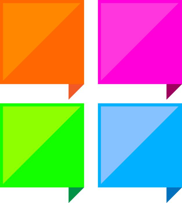 colorful squares