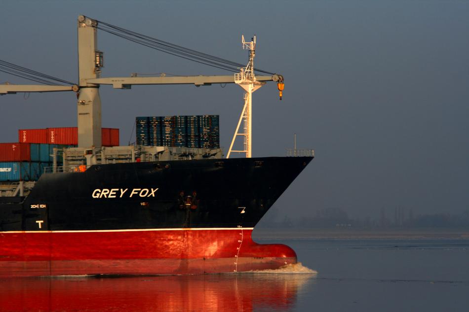 Ship Container Elbe
