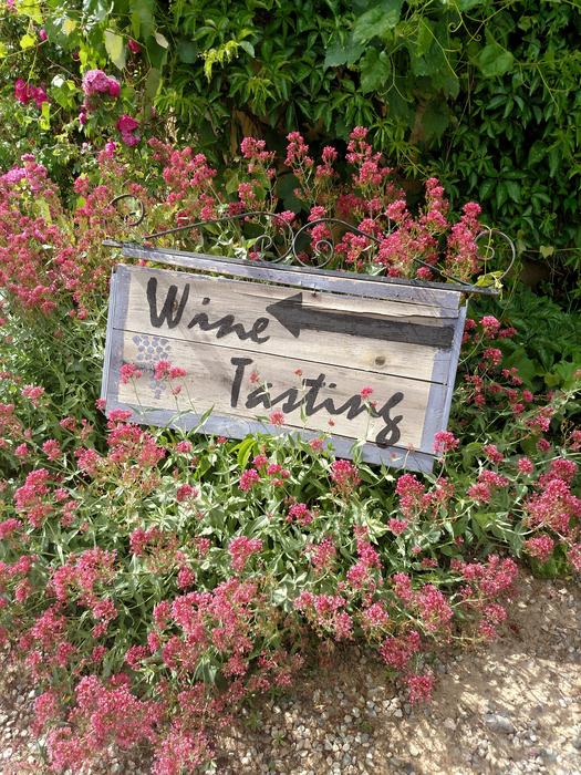 old plaque on flowers