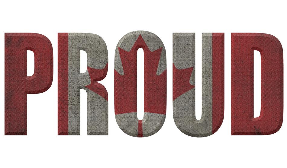 text 3d text country flag pride