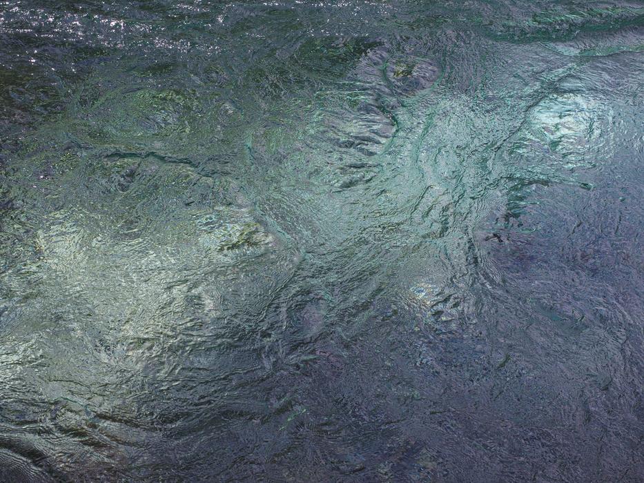Wavy Big Water Surface Crystal Clear Cold