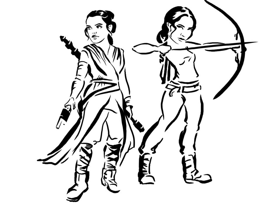 Archer Katniss Hunger Bow Games Fight