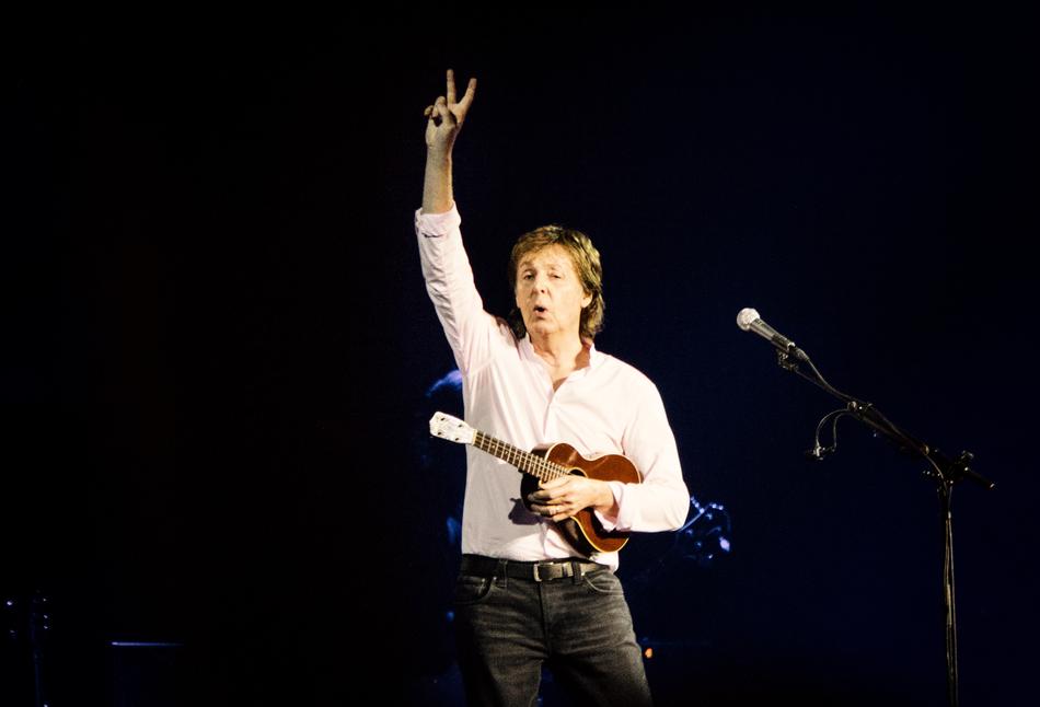 singer on stage