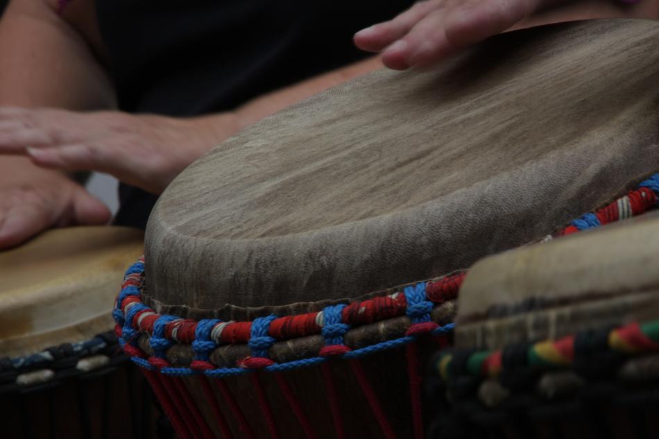 Drum Music and hands