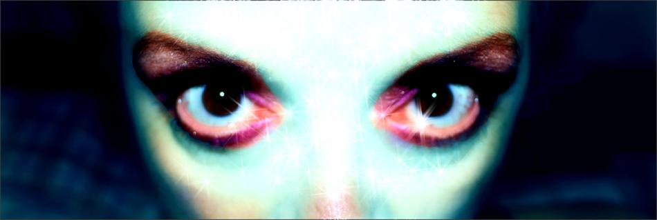 eyes eyebrows face scary alien