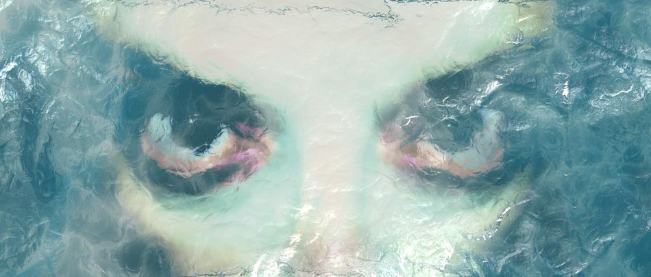 eyes eyebrows scary frost alien