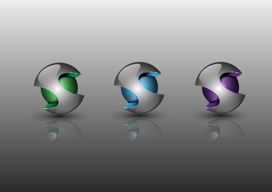 colored icons on a gray background