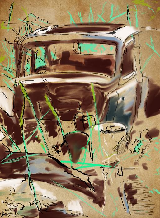 car old rust old cars abandoned
