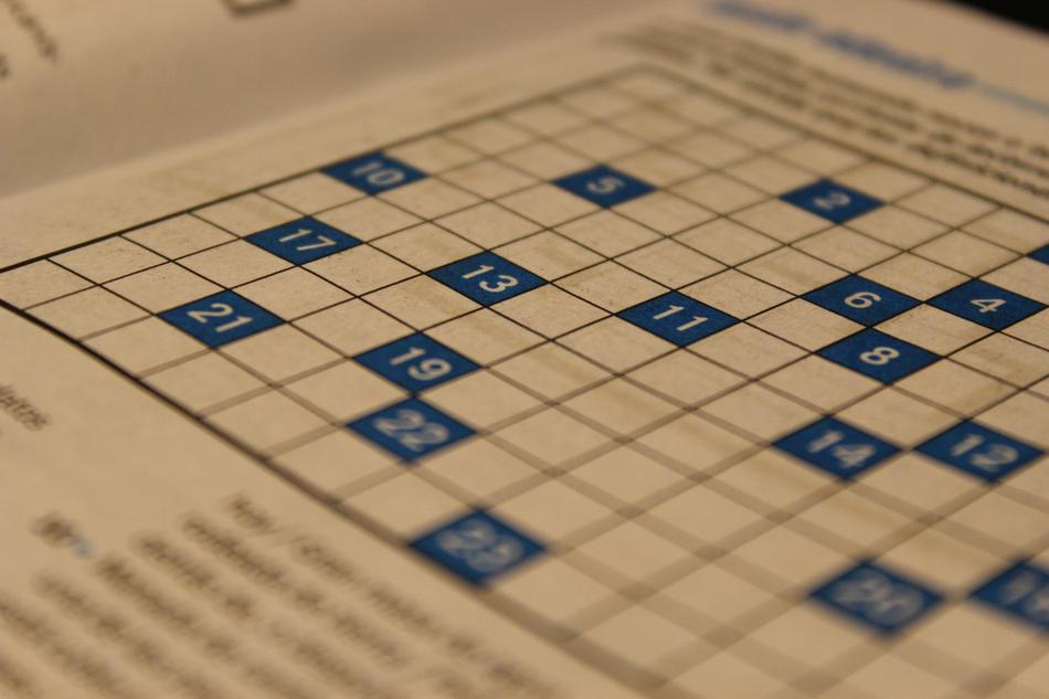 Crossword Puzzle Games Paper