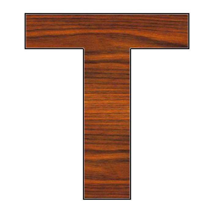 letter wood alphabet graphic t