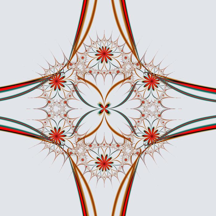 beautiful drawing of colors and lines