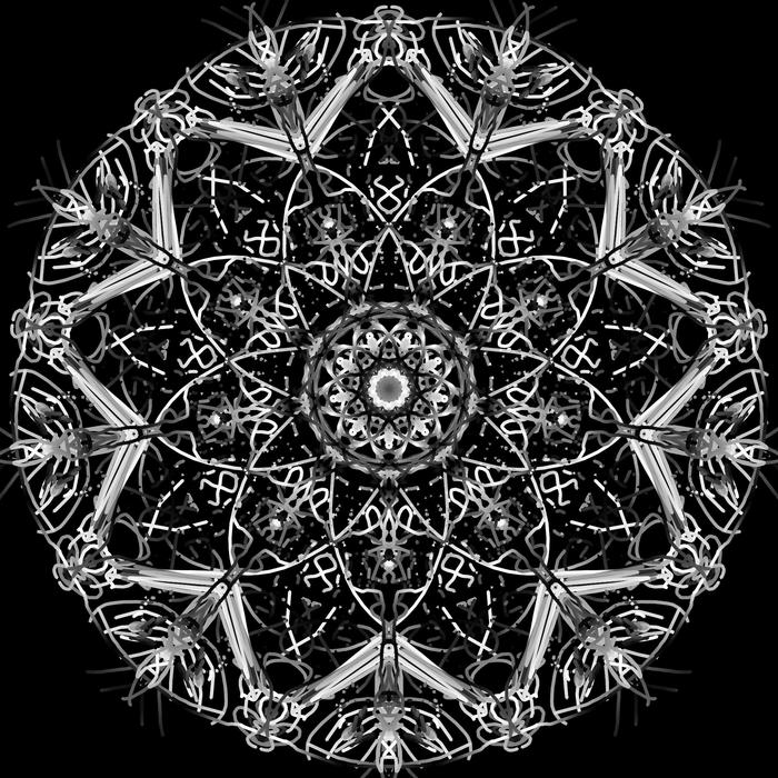 Mandala Psychedelic Neon