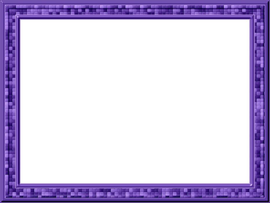 picture frame outline purple