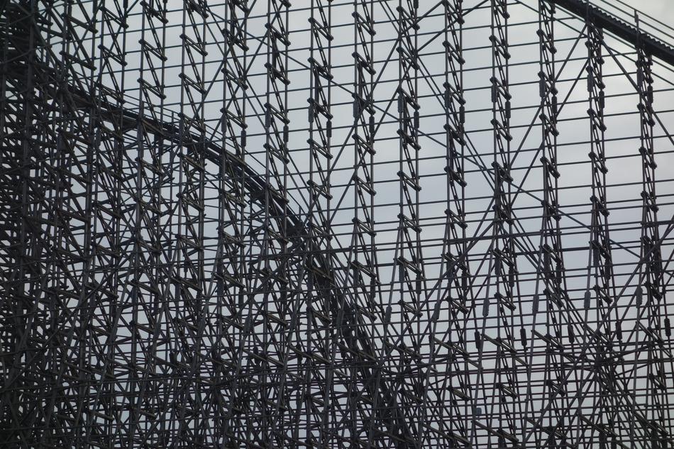 Wooden Rollercoaster Roller