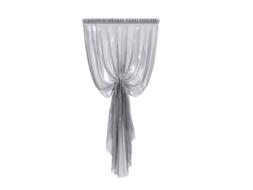 factory curtain on a white background