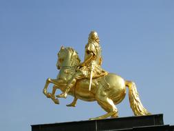 beautiful gold sculpture