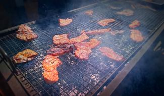 grilled delicious meat