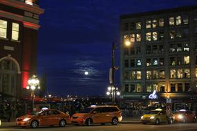 the beautiful city at night