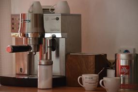 coffee machine in the restaurant