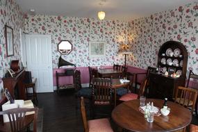 retro cafe room