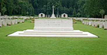 memorial in the cemetery