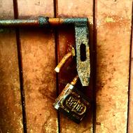 open old door lock