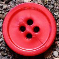 red button on the beach