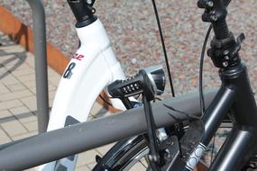 Combination Lock Bike Castle