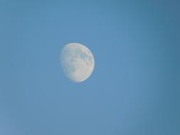 Moon Bright Sky Before The Night