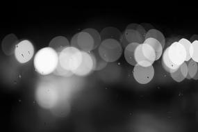 Bokeh Black And White