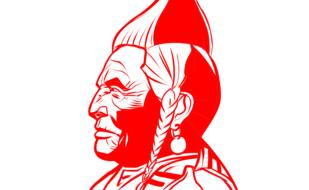 tribal american drawing